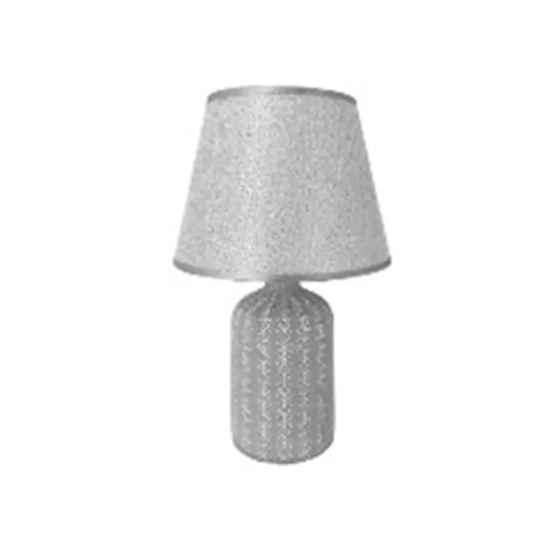 LAMPARA DE MESA 16" 604-2403429 PLATEADO/GRIS
