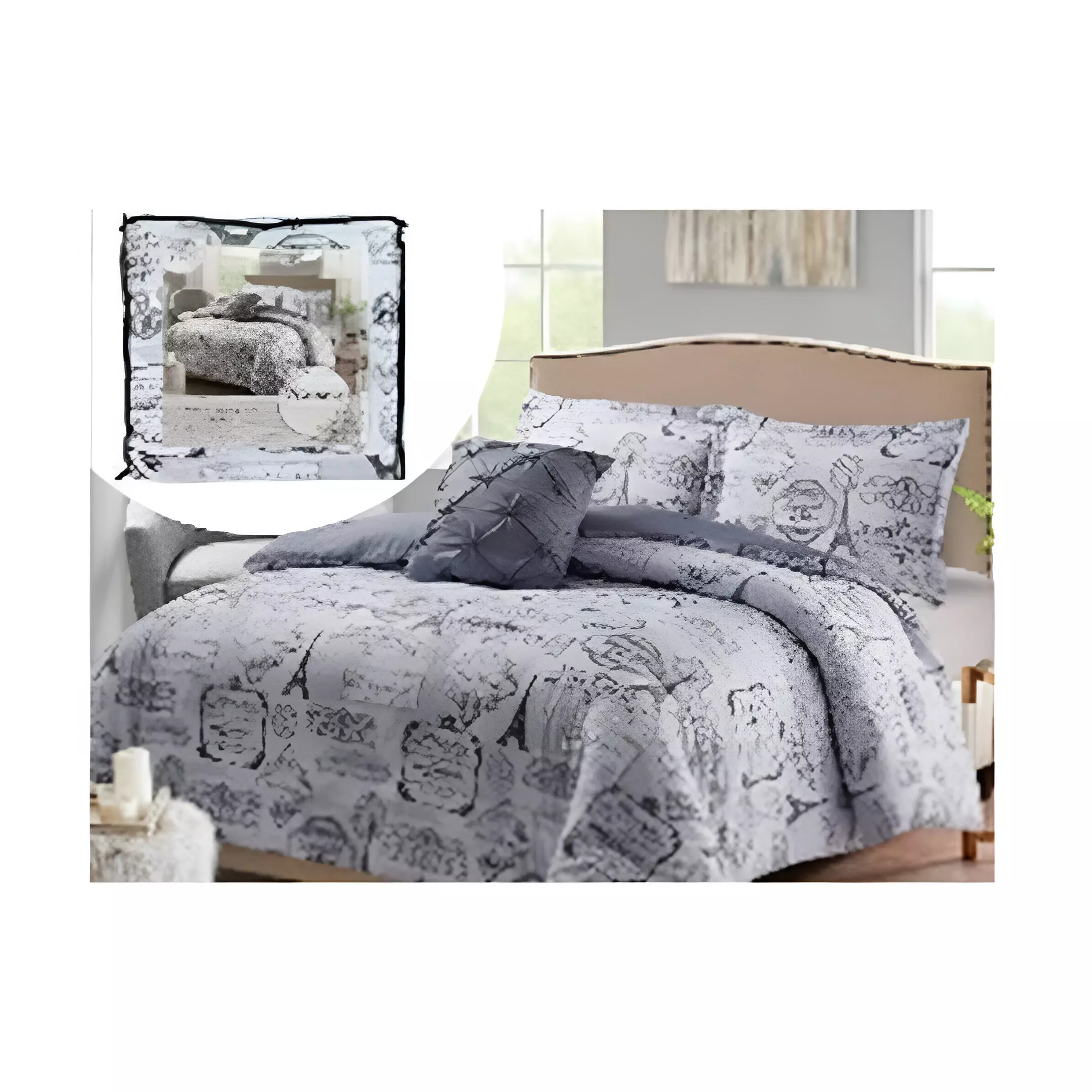 COMFORTER KING 4PZAS 724-5998337 ASSORTED