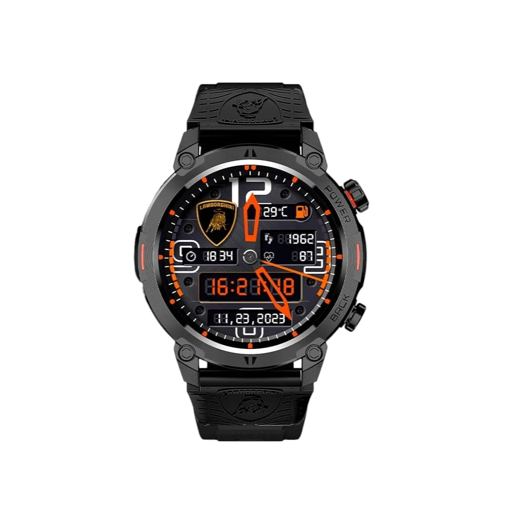 RELOJ LAMBORGHINI LB-SW ULTIMAE-  LAMBO SMARTWATCH AVENTADOR ULTIMAE NERO NEMESIS