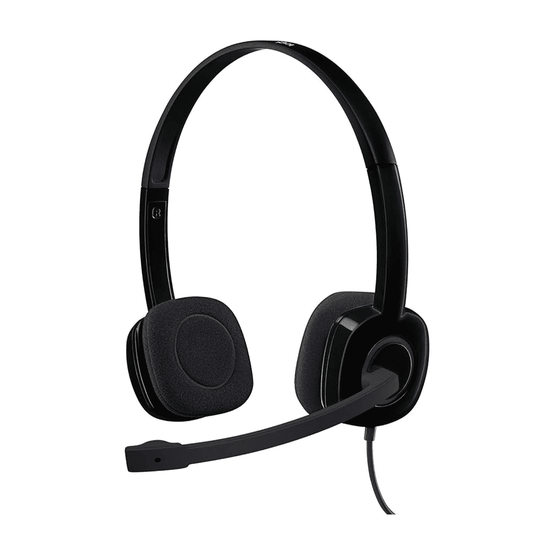 AURICULAR ALAMBRICO LOGITECH H151 STEREO HEADSET NEGRO 54845
