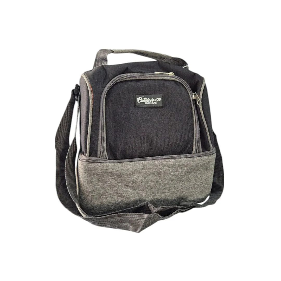 LONCHERA 22X17X22CM 071-1437665 NEGRO/GRIS/AZUL OSCURO