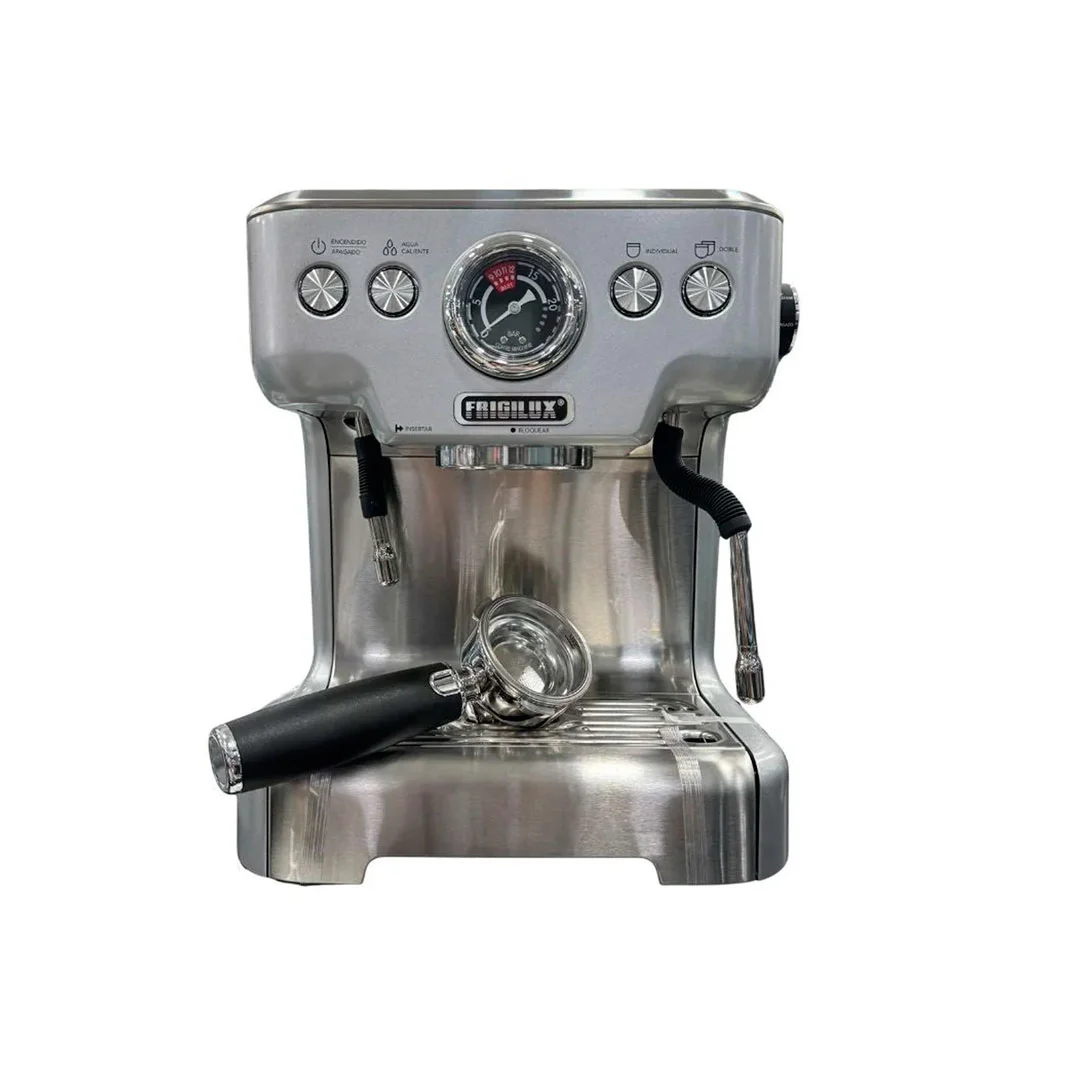 CAFETERA ESPRESSO FRIGILUX CFR-E5700I INIX TUBO AGUA CALIENTE 2,7 LTS. SISTEMA PID