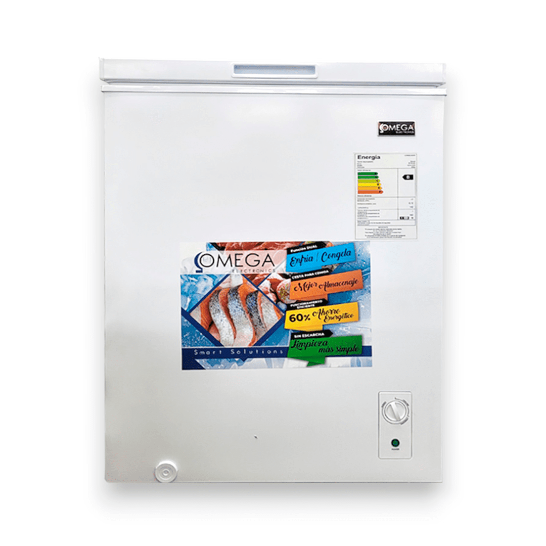 CONGELADOR HORIZONTAL OMEGA OCH-99W 99.LTS 3.5 PIES BLANCO