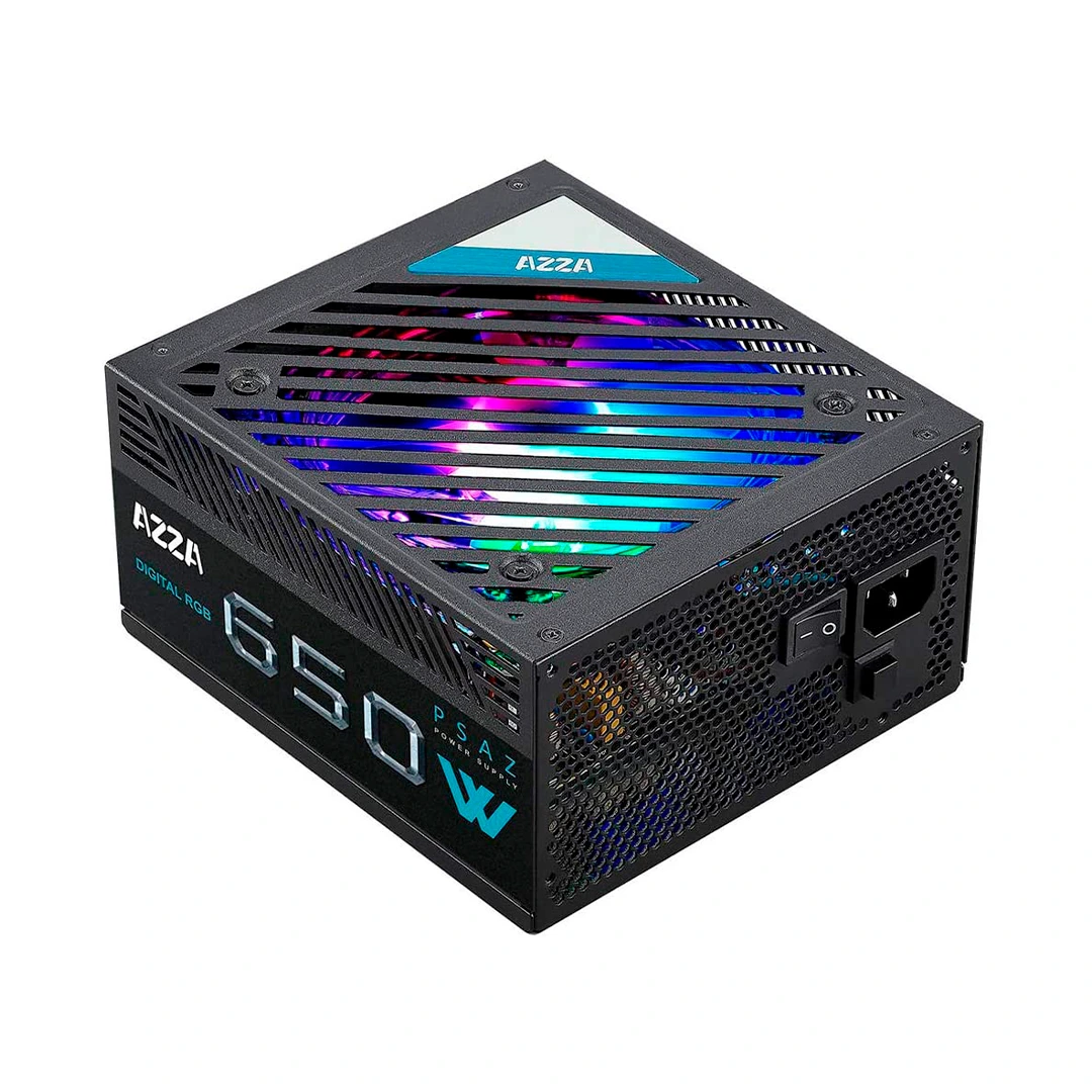 FUENTE DE PODER AZZA AD-Z650 DIGITAL RGB 650W