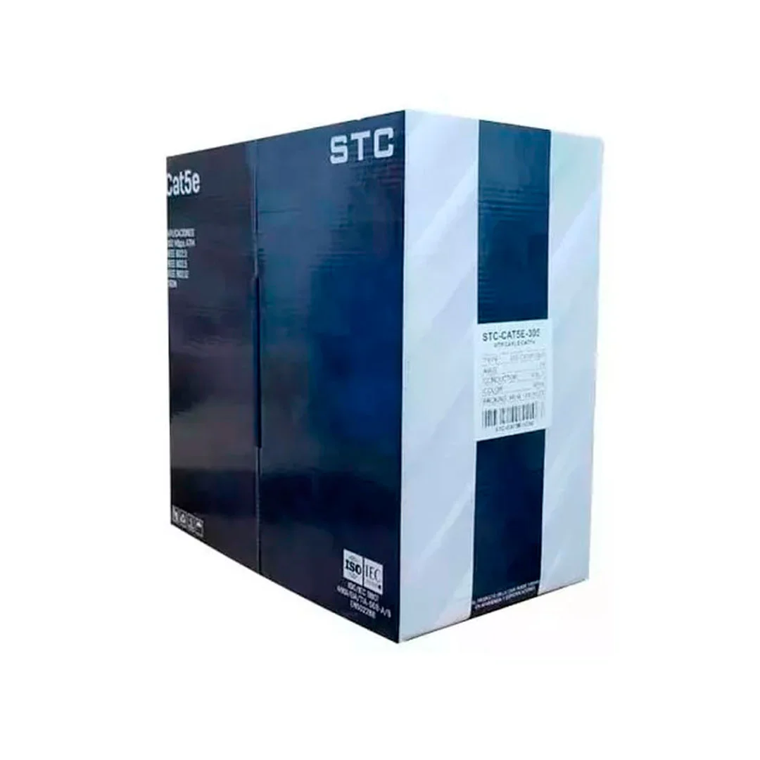 CABLE UTP STC-CAT5E-350W 4PR WHITE