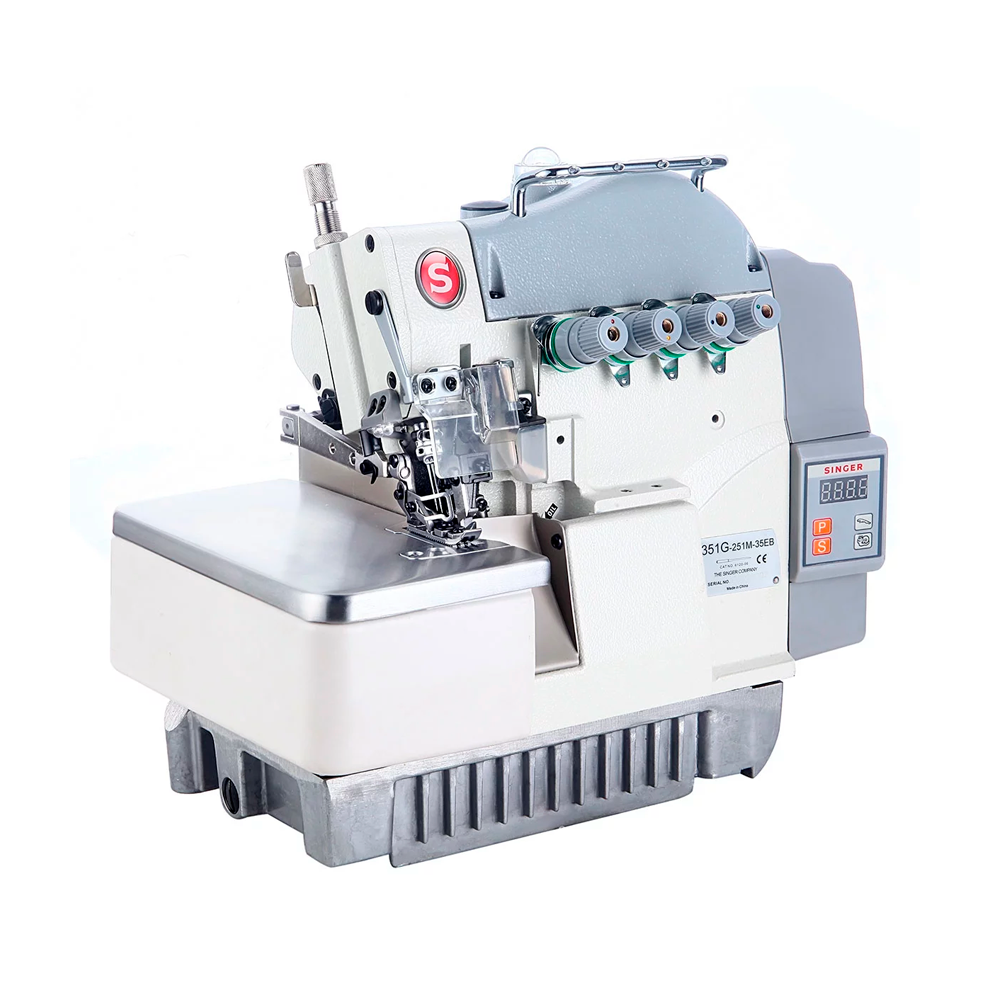 MAQUINA D/COSER INDUSTRIAL 351G-241M-24EB SINGER OVERLOCK