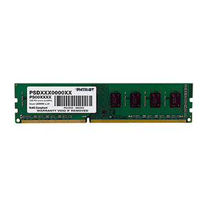 TARJETA DE MEMORIA PATRIOT 4GB PC3-10600 CL9