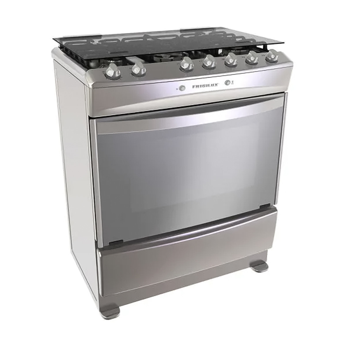 COCINA 30" FRIGILUX COFRIM-6I 05H INOX A GAS 110 V