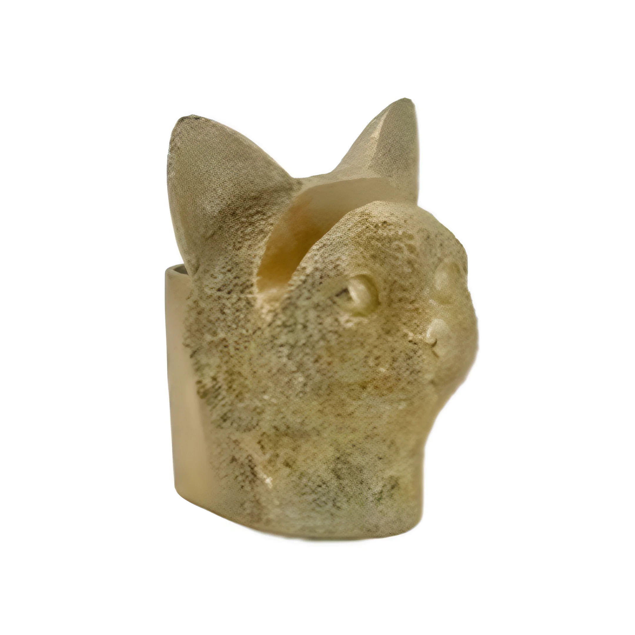 FIGURA (LAPICERO) D-GATO 10.5X14X12CM DORADO 796-ASDEC294-028 DORADO